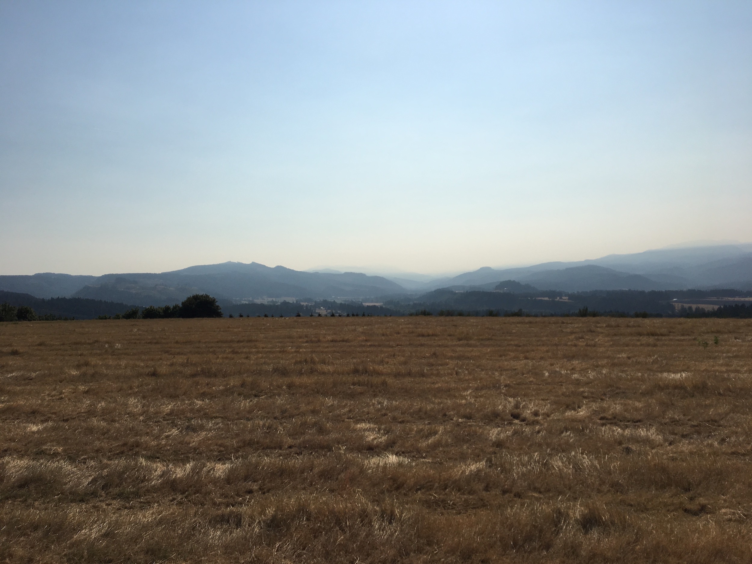 Our viewing spot for the total solar eclipse in Oregon