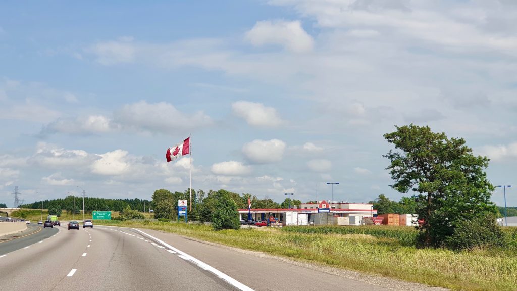 A beautiful summer afternoon in Canada