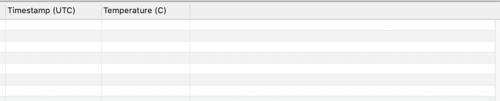 No sensor readings below freezing in the Raspberry Pi's database