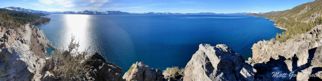 Lake Tahoe panorama