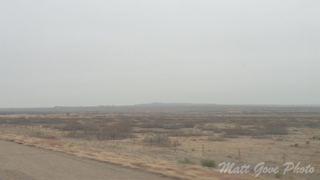The Polar Vortex shrouds eastern New Mexico in freezing fog