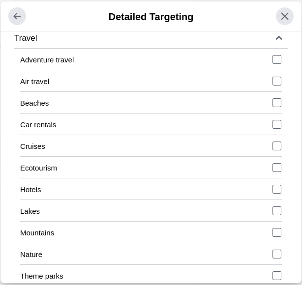 Facebook Ads use geospatial analytics to define your target audience