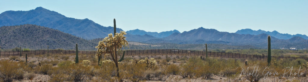 Fencing along the US-Mexico border in 2018