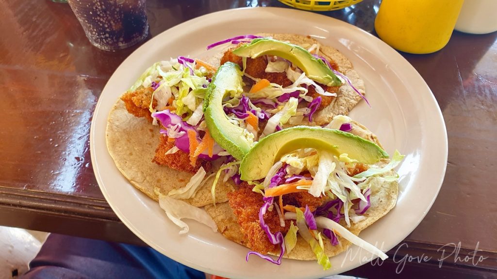 fresh shrimp tacos are one of many favorite parts of travel in Mexico