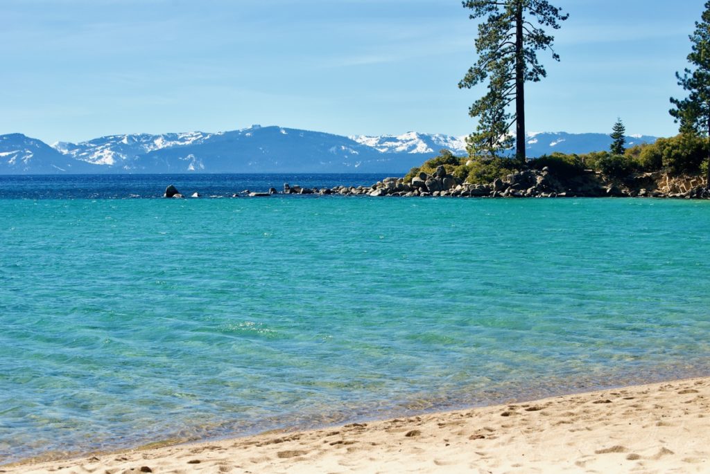 You can't capture the brilliant turquoise colors of Lake Tahoe in low light