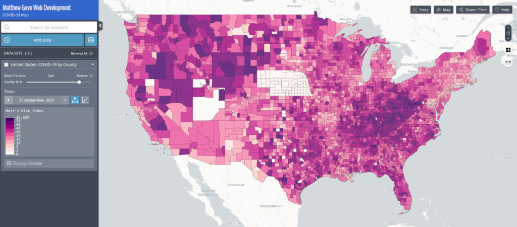 Example region mapping in TerriaJS