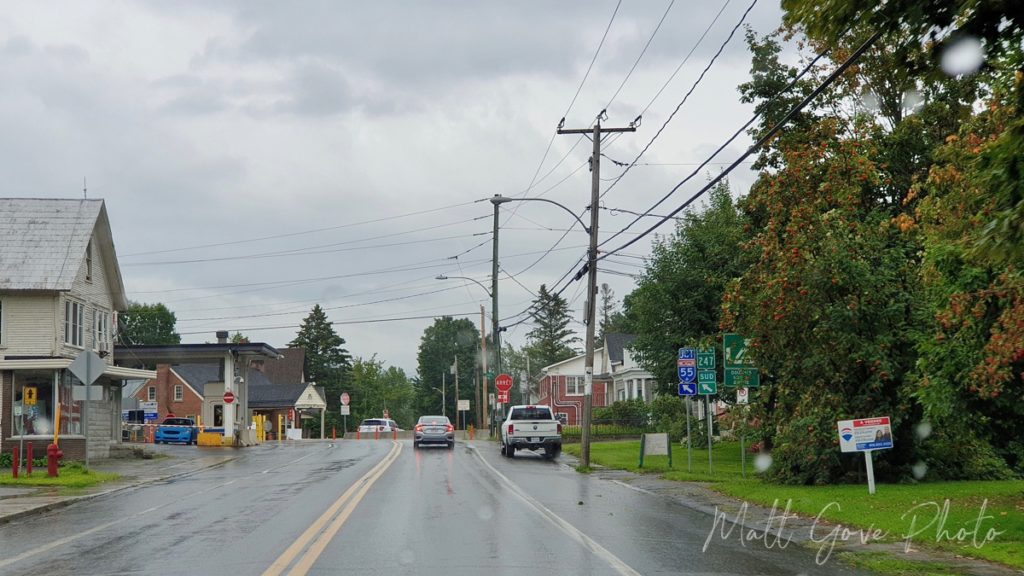 Approaching the west end of Rue Canusa from Quebec 247