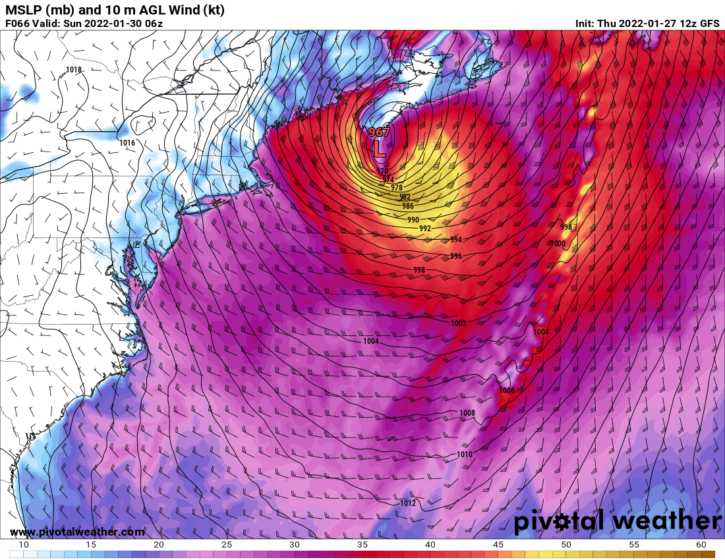 Wicked Bomb Cyclone Set to Pound New England with Wind and Snow