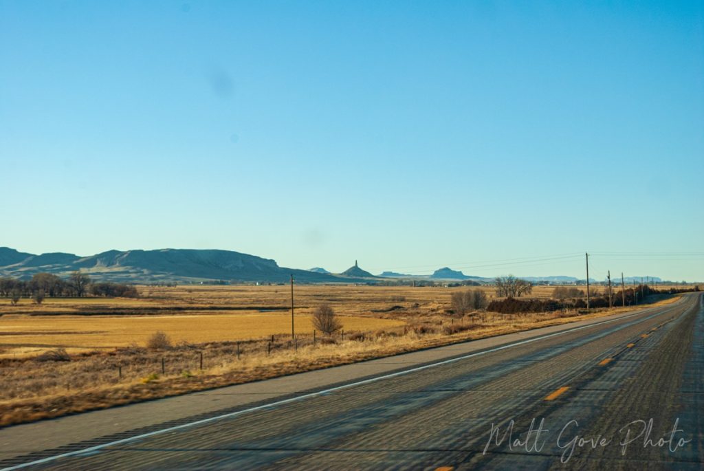 Oregon Trail settlers could see Chimney Rock from miles away.