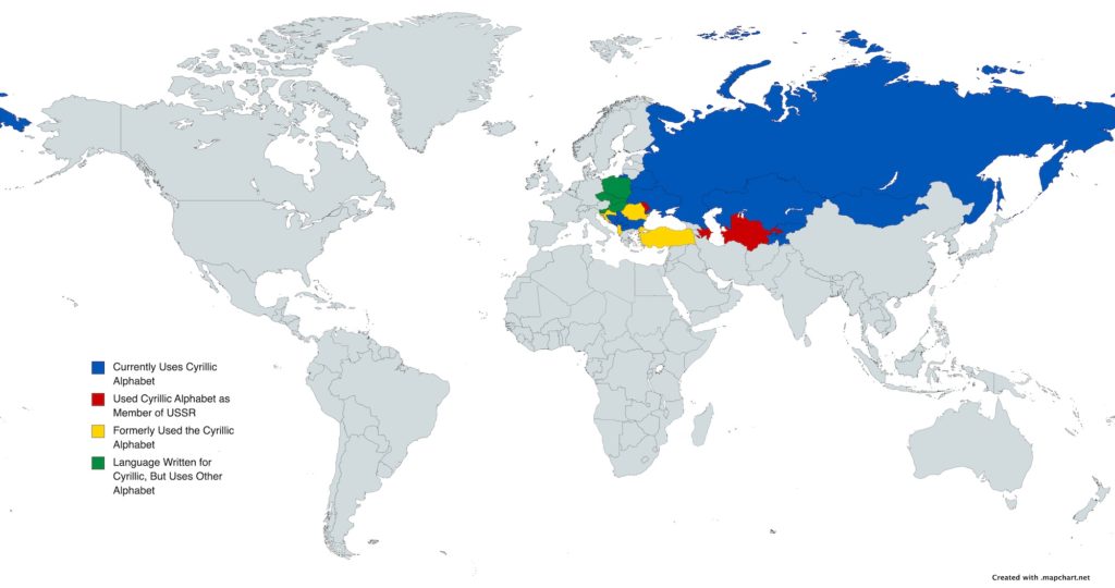 The Cyrillic Alphabet A Fascinating Glimpse Into The Russia Ukraine War